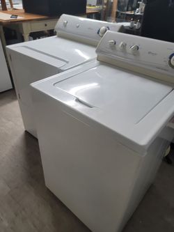 Maytag washer and dryer