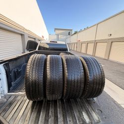 255/55/18(2) 235/60/18(2) Michelin Latitude HP Like New Tread Staggered Set 