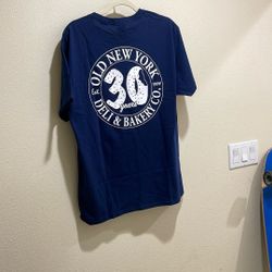 Size Large Hanes Old New York, Deli And Bakery Co. T-Shirt.
