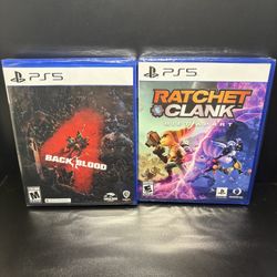 Ratchet & Clank: Rift Apart Launch Edition, Plus Back 4 Blood Sony PlayStation 5