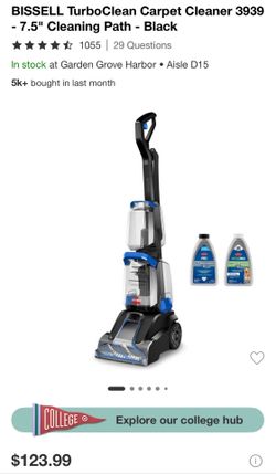 Bissell Turbo clean carpet cleaner vacuum