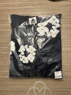 Demin Tears Navy Hoodie XL New