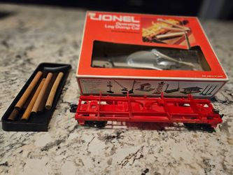 Lionel Operating Log Dump Car