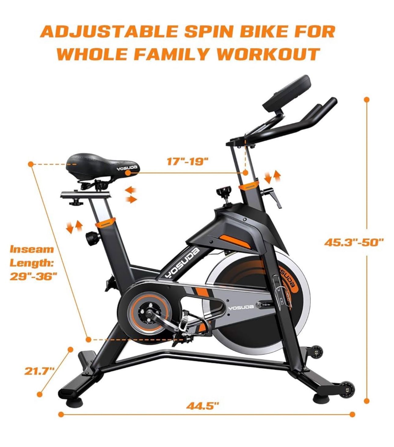 Exercise Bike - Yosuda Brand new And Assembled