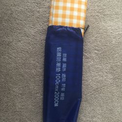 Outdoor Camping Mat, Picnic Mat, Beach Waterproof and Moisture-proof Portable Tent Sleeping Mat, Double-sided Aluminum Film