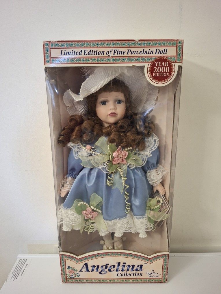 Angelina Collection Porcelain Doll