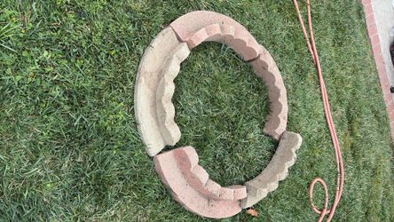 tree ring edging blocks.