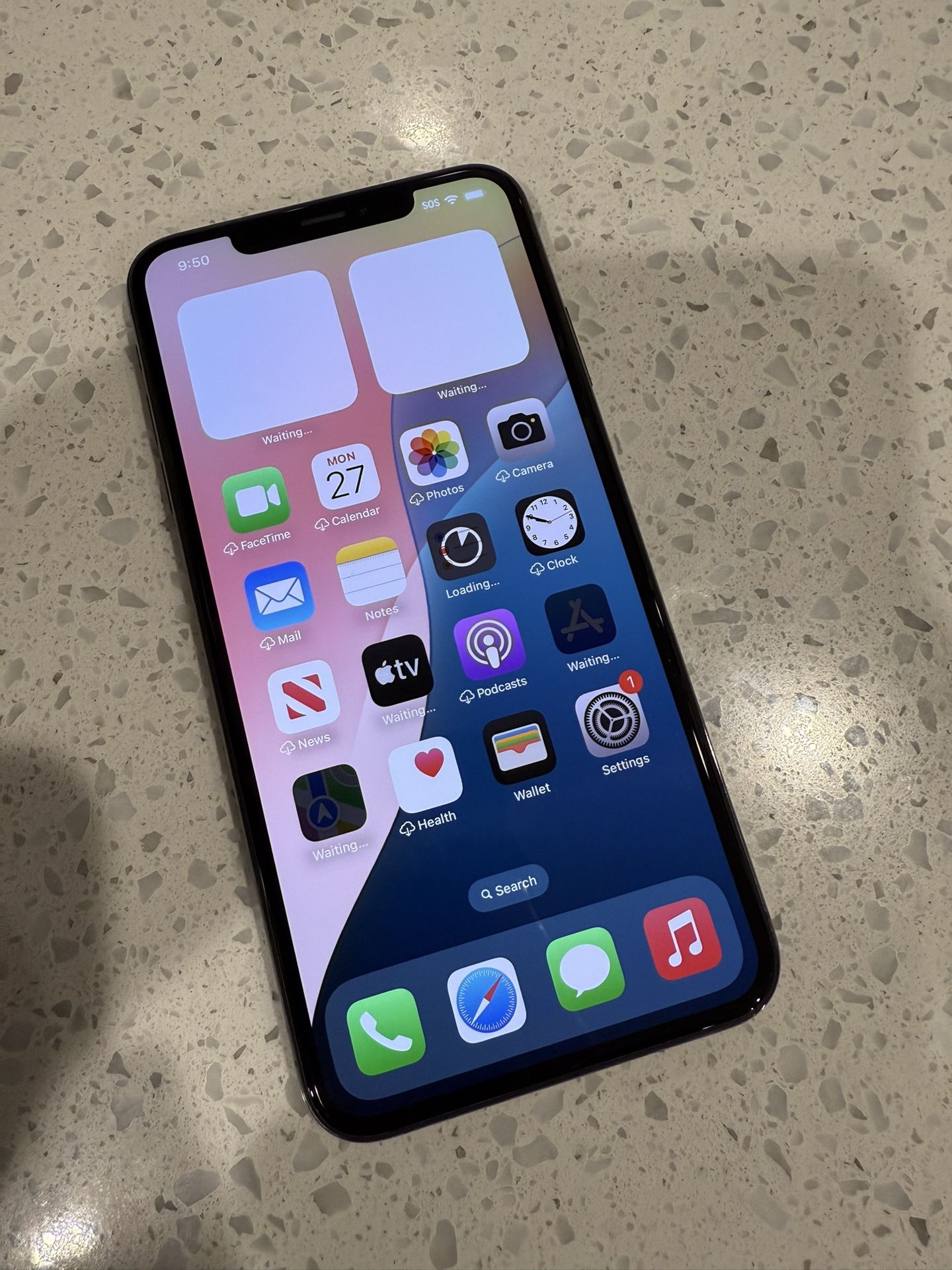 Excellent Black iPhone XS Pro Max 64GB Unlocked For Any Carrier