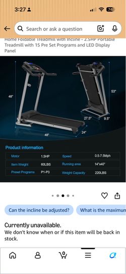 Home Foldable Treadmill