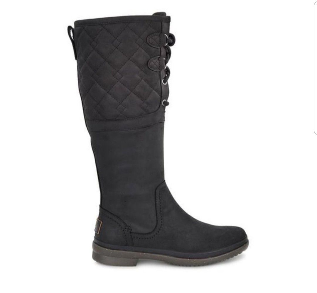 UGG Elsa Tall Black Boots 6.5