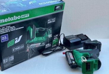 Metabo HPT 1.38-in 23-Gauge Cordless Pin Nailer 2.0Ah battery and charger Includet