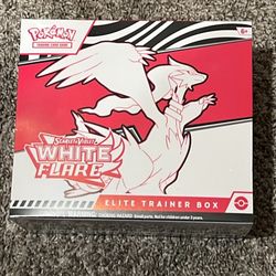 Pokémon Scarlet & violet white flare elite trainer box