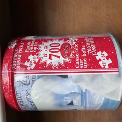 New! Coca-Cola Bear Tin Can Puzzle