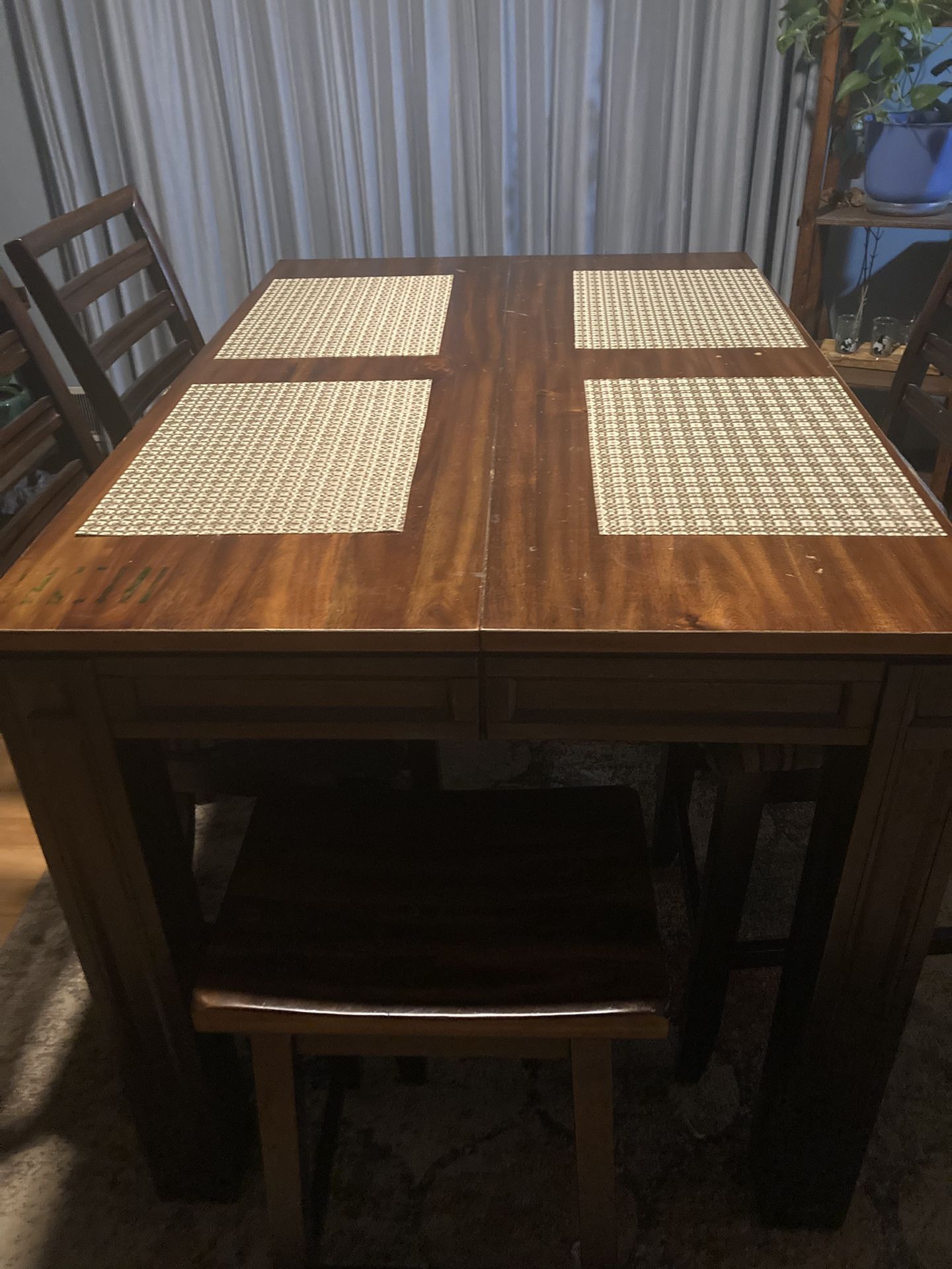 Dining Room Table Set 4Chairs/2Stools- Local Sale Only! No Shipping