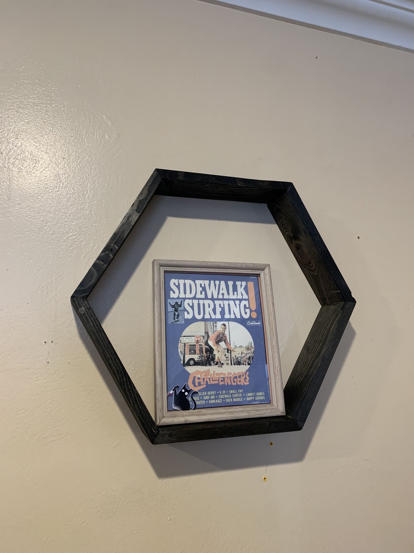 Custom Hexagon Shelves