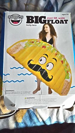 Big float Tasty taco