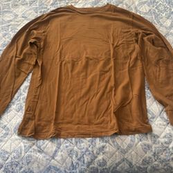 Brown Shirt Long Sleeve 