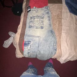 True Religion Baggy Fit 36-38 