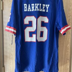 NFL NY Giants Barkley Jersey 