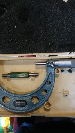 Mitutoyo 3-4 inch micrometer