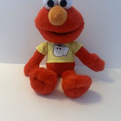 Sesame Street Potty Time Elmo 12 Inch Plush Stuffed Animal