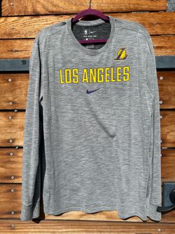 Nike Los Angeles Lakers long sleeve shirt size X-Large