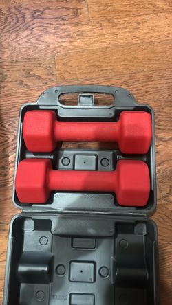 10 Pound Rubber Dumbbell Set