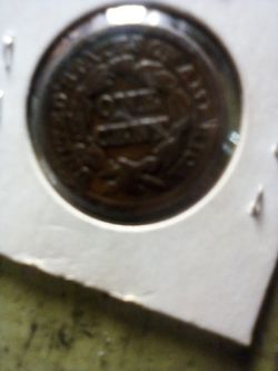 Why Should The Farmer Two Large Cents 1847 Fantastic Condition