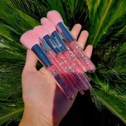 10pcs superncute professional make-up brushes