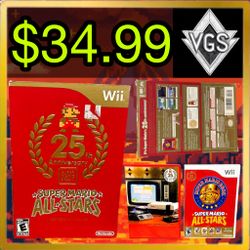 *LIMITED EDITION* Super Mario All-Stars Limited Edition (Nintendo Wii, 2010)