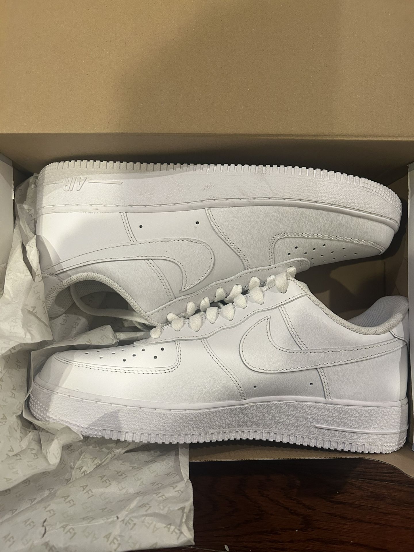 Nike Air Force 1s White 10.5