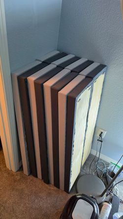 Premium Acoustimac 4' x 1' x 2" Acoustic Panels - Studio Sound Treatment