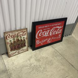 Coca Cola Decorative Pieces
