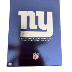 NFL History of New York Giants DVD Collection.  In excellent condition. Various DVD’s B24 