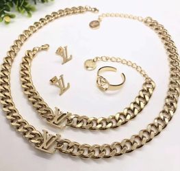 Stainless Steel Necklace Set