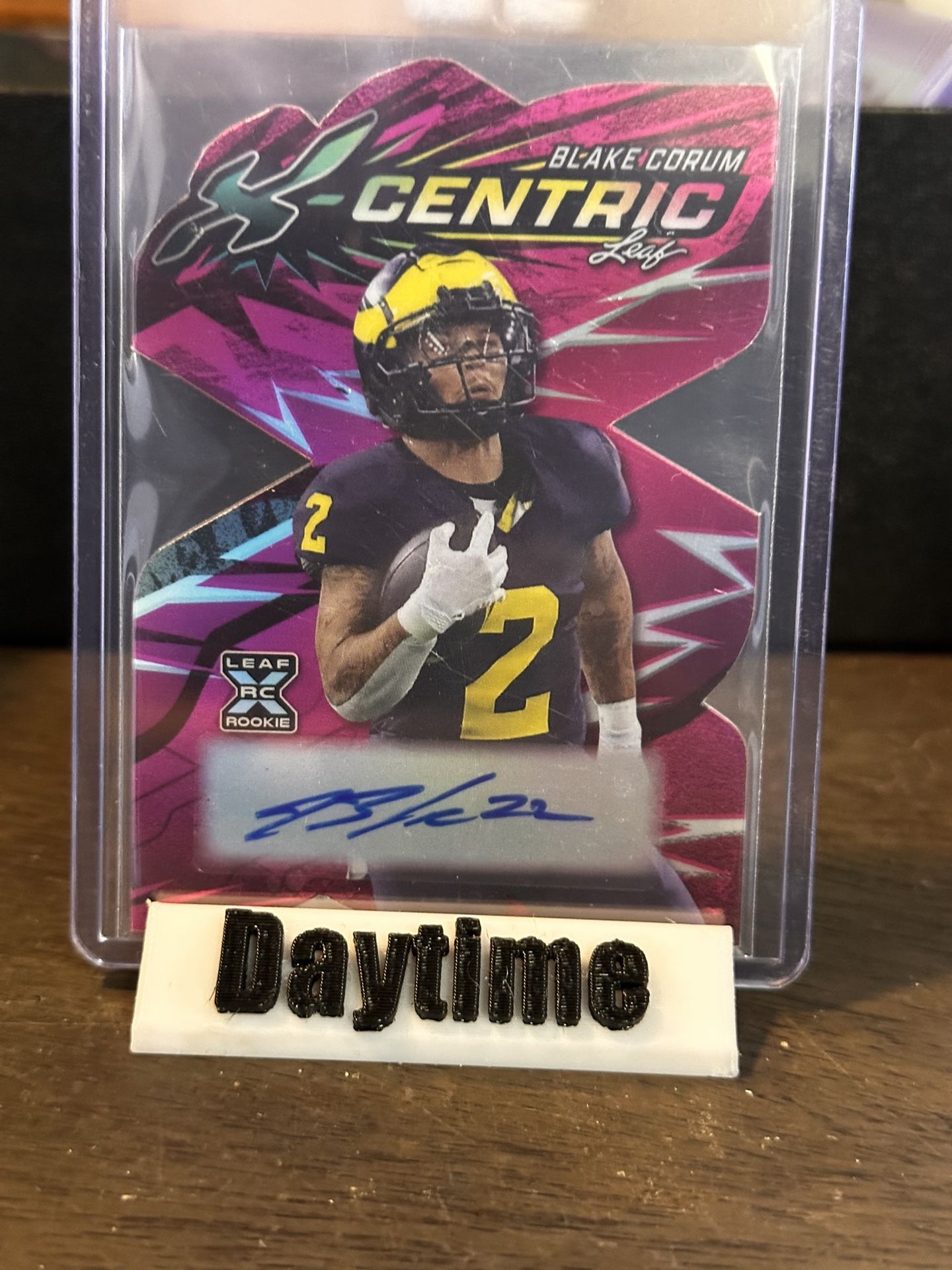 2024 Leaf Blake Corum xcentric 6/7 auto rc
