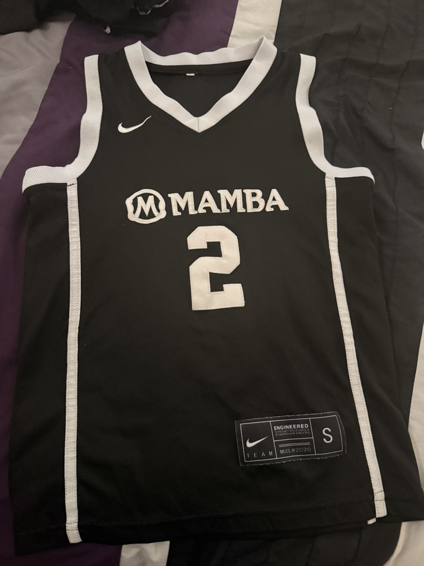 Youth SMALL NIKE Mamba Gianna Jersey