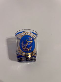 22K Gold Trim Shot Glass — Royal Princess Cruise Lines