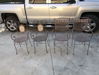 Patio chairs