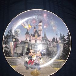 Collectible Disneyland Plate