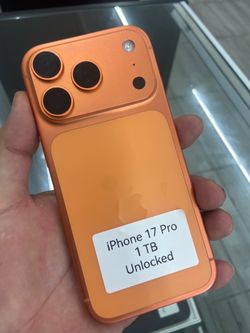 iPhone 17 Pro unlocked. Cash or $50 down w approval