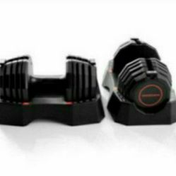 100 Lb Adjustable Dumbbell Set