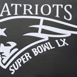 Super Bowl Patriots Decal 