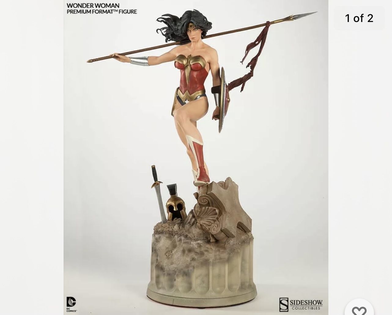 Side Show Wonder Woman Statue