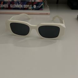 New White Bridal Sunglasses