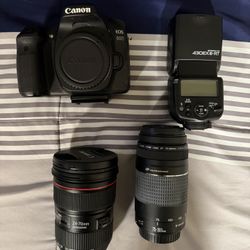 📸 Canon Professional DSLR Photography Bundle – Complete Kit
