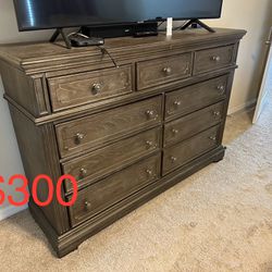 TV Stand Cabinet With TV Set 