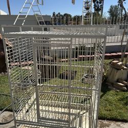 Heavy duty bird cage