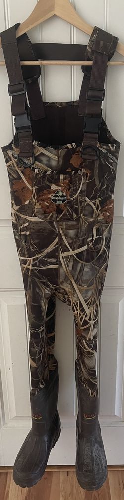 Winchester By Pro Line 600g Insulated Waders Neoprene Boys Size 4 Wetlands