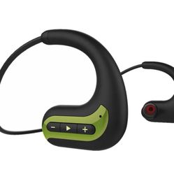 Bluetooth Wireless Headset 8GB iPX8 Waterproof MP3 Swimming Diving Headphones